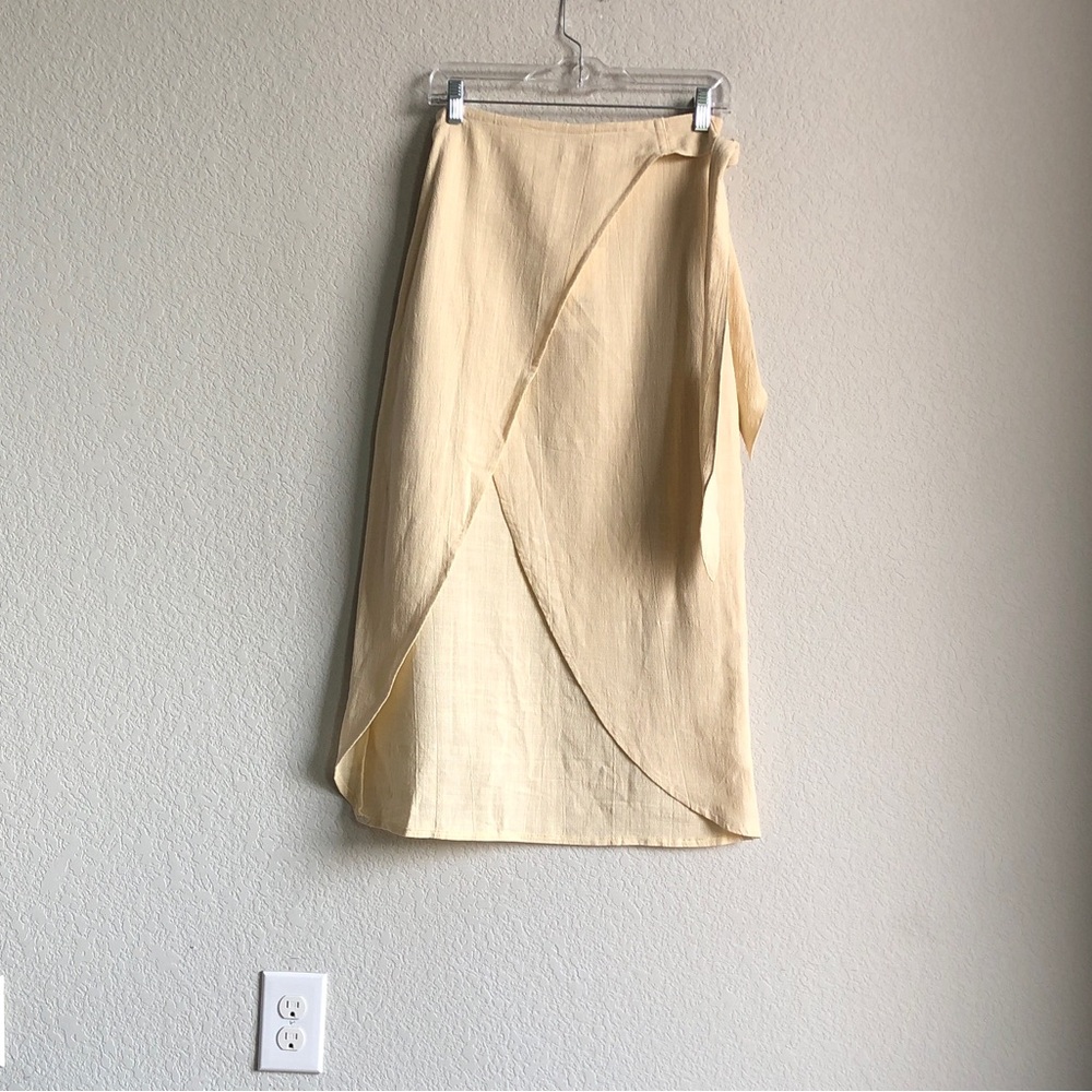 Pawo Pacific Wolf Factory Cotton Beach Swim Coverup Wrap Skirt